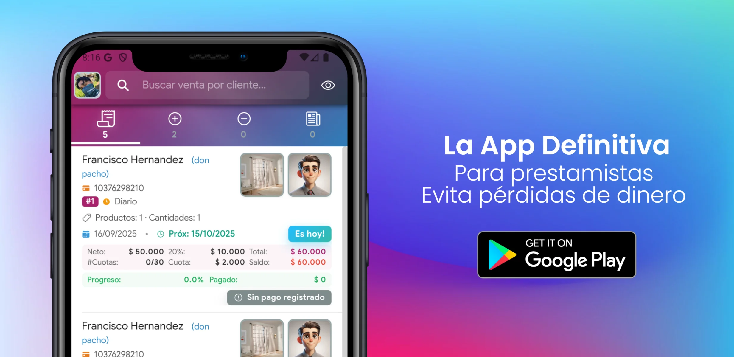 SaleApp - Gestión Avanzada