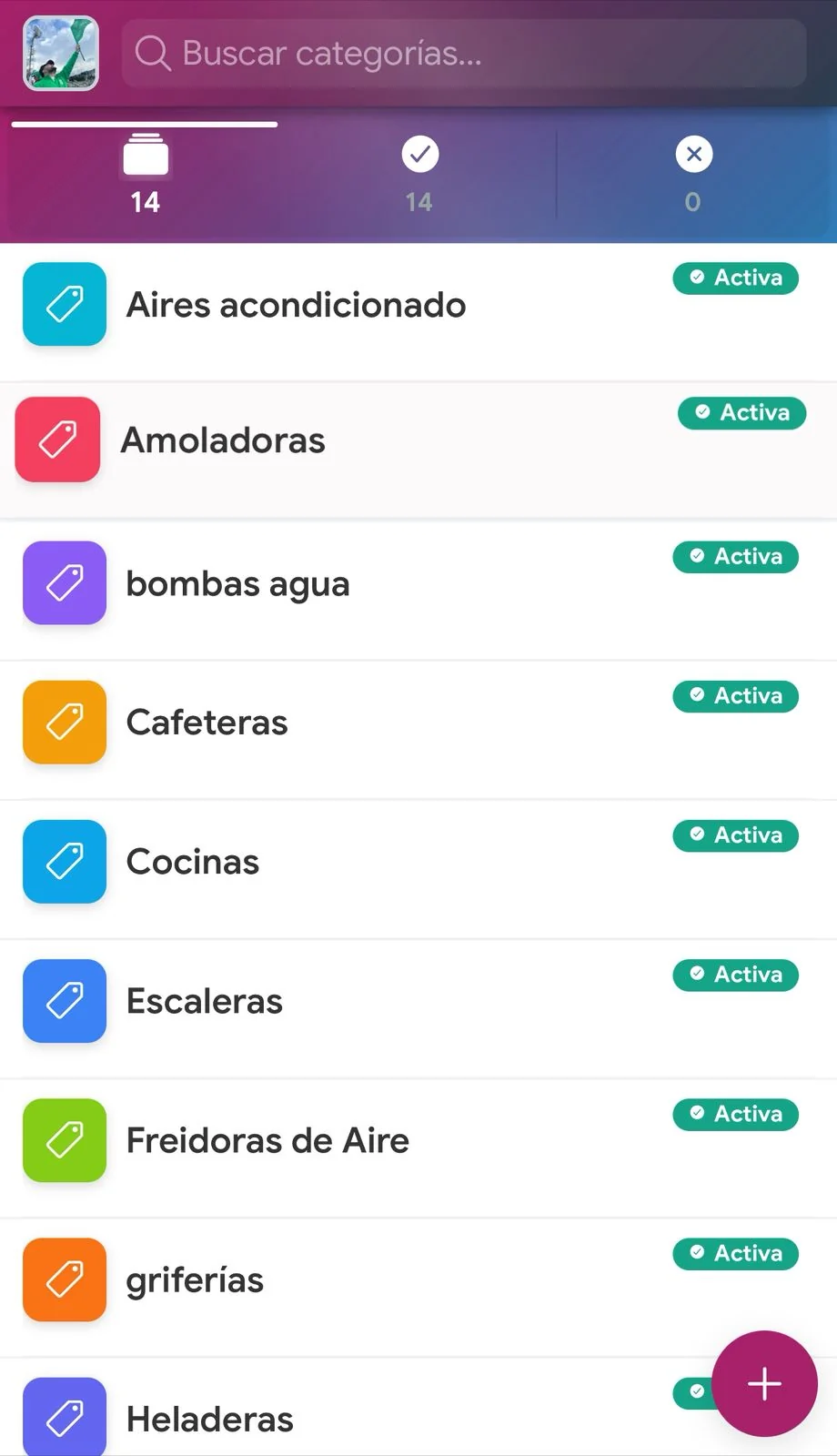SaleApp - Actualización