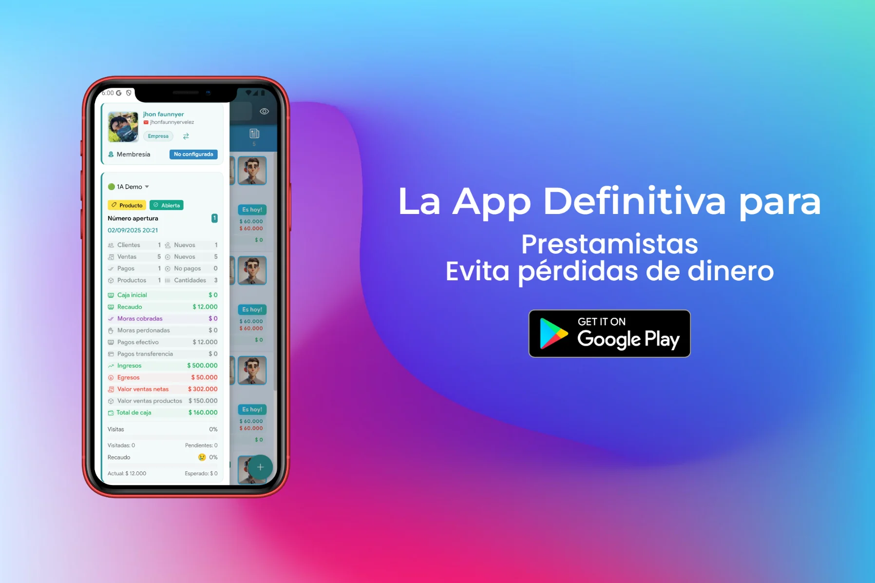 SaleApp - Panel de Control